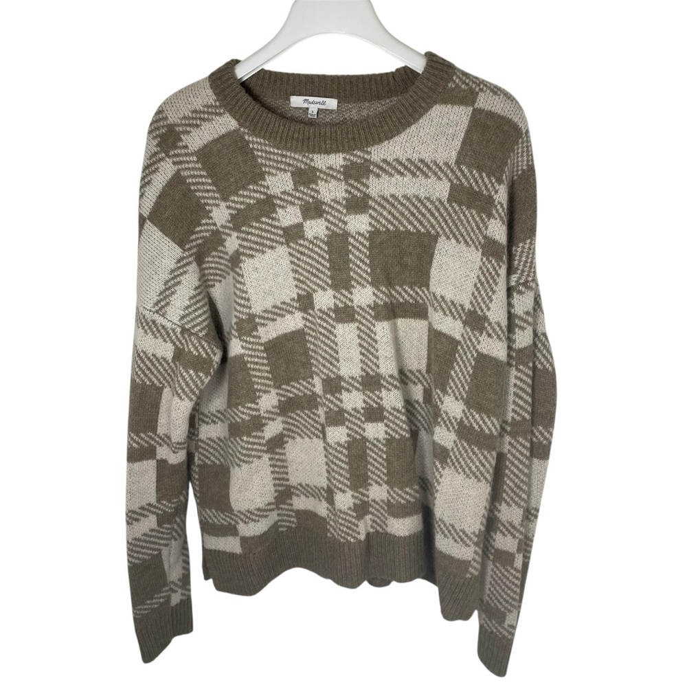Madewell Hartfield‎ Pullover Sweater in Heather Ashwood, L
